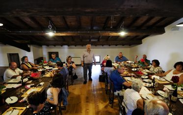 Gli amici americani dell’Ohio in visita a Villa Spinosa