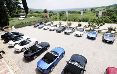 Fiat-Chrysler a Villa Spinosa per presentare 500s e 124 Spider